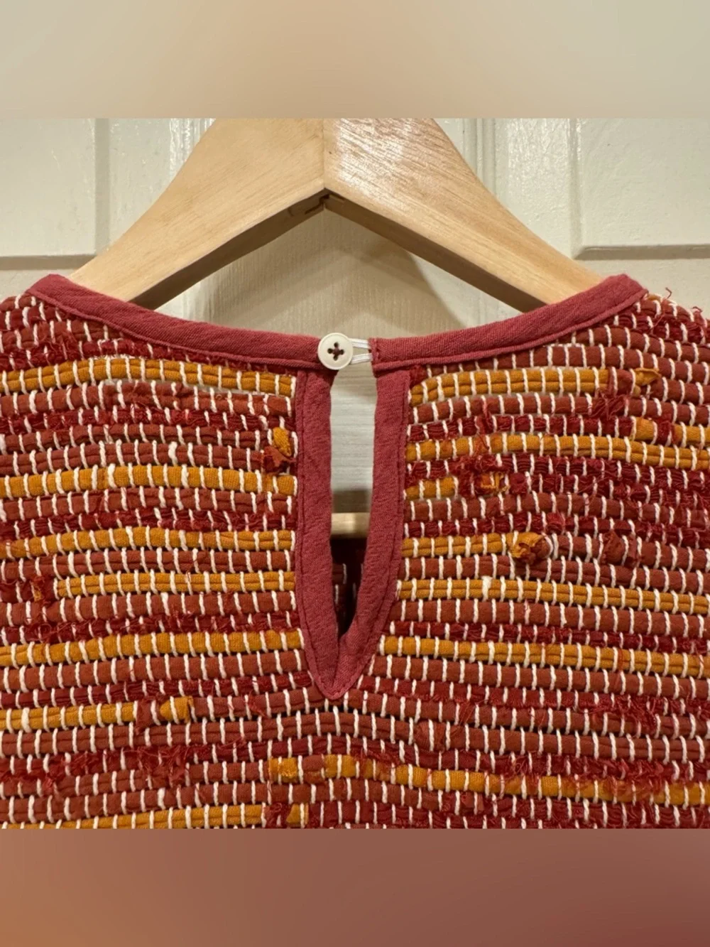 Tonlé srey handwoven crop tank top - Picture 5 of 5